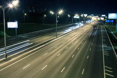 公路夜景