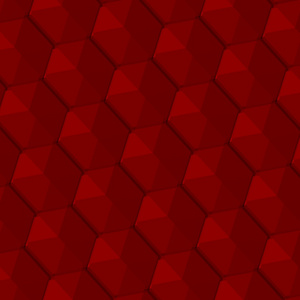 抽象几何无缝图案红色纹理背景