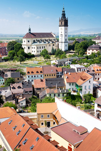 圣 Stephen 大教堂，城镇设防，Litomerice，波希米亚地区，捷克共和国欧洲