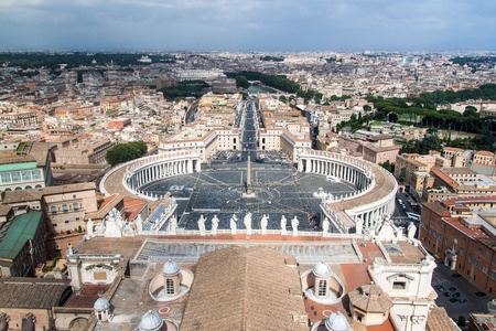 St.Peters 广场鸟瞰图