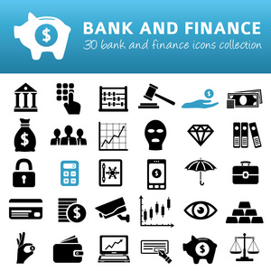 银行和金融图标图片