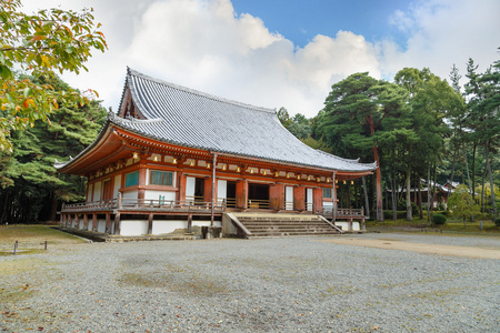 在日本京都醍醐寺近藤 金色大厅