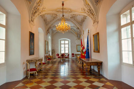 奥地利萨尔茨堡宫殿内部