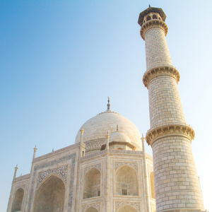 印度泰姬陵的尖塔