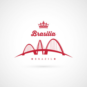巴西利亚桥梁符号