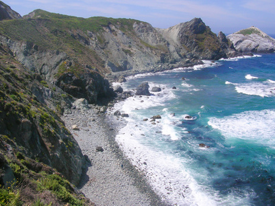 太平洋海岸悬崖