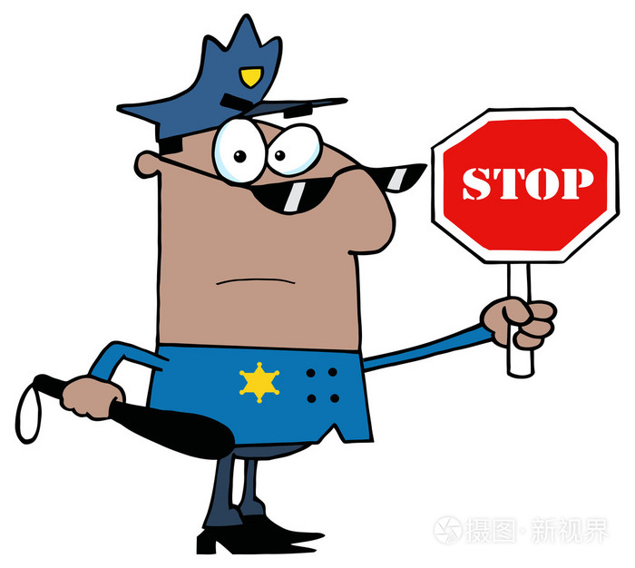 卡通美国警察