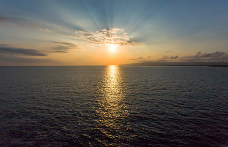 地中海的日落背景