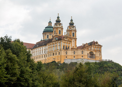 外部的奥地利梅尔克修道院