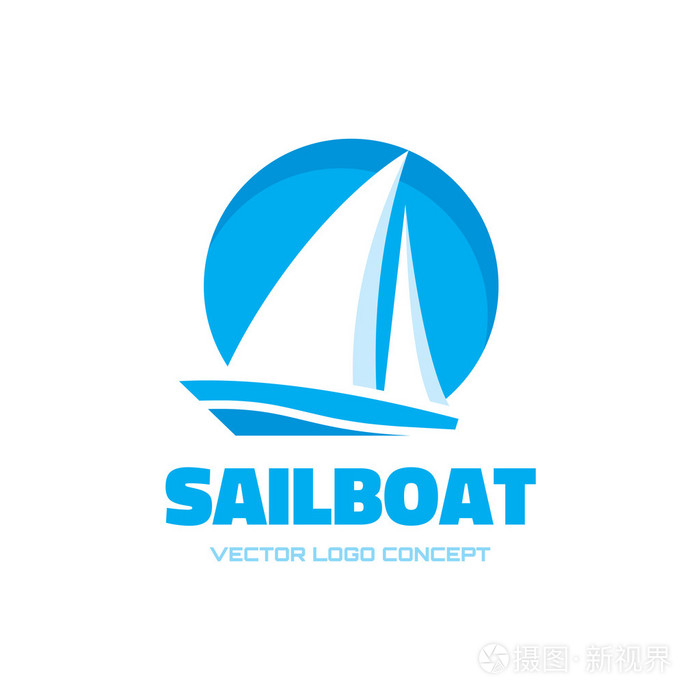 船的标志.设计元素
