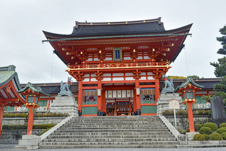 伏见 inari 祠 京都，日本