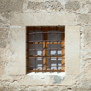 古代石房子窗口图片