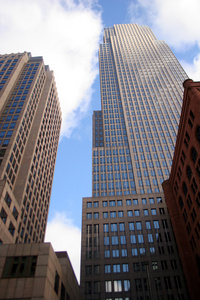 高层办公建筑在美国克利夫兰，俄亥俄州