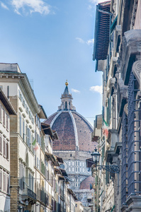 大教堂 di santa maria del fiore 在佛罗伦萨，意大利