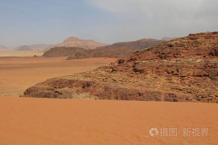 在沙漠中jordan山