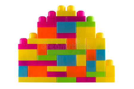 彩色拼图块，儿童玩具