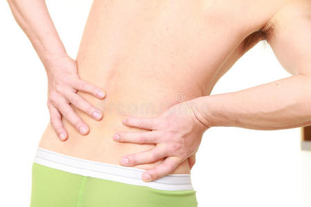 腰痛摄影图