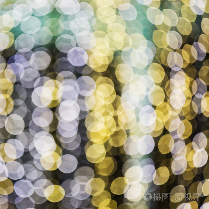 闪闪发光的灯抽象圣诞节背景