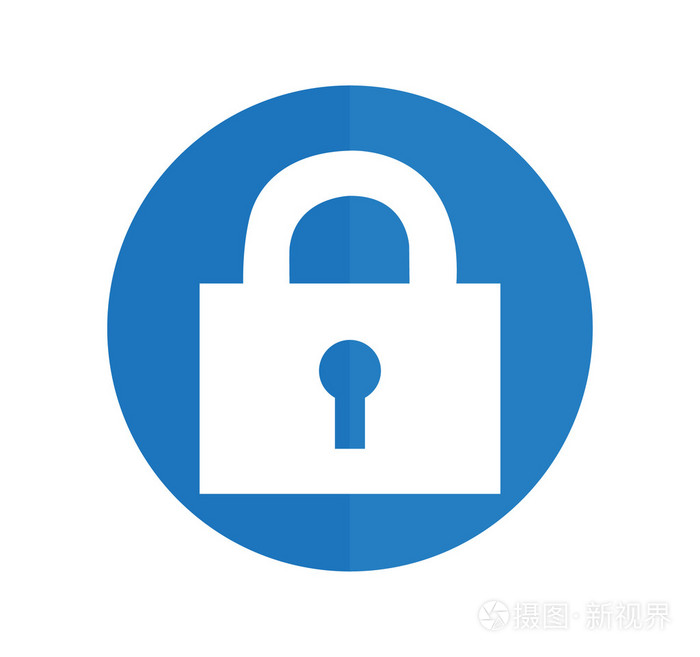 锁定图标