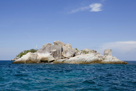 与小岛，岛里朴岛，泰国海景