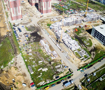 住宅建筑工地