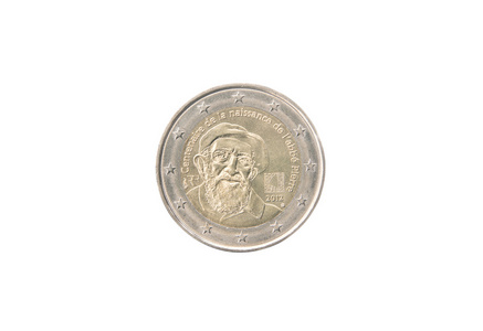 法国的 2 欧元纪念币
