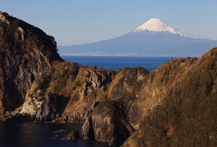 山富士和阿希湖