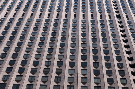 日本东京新宿区的摩天大楼