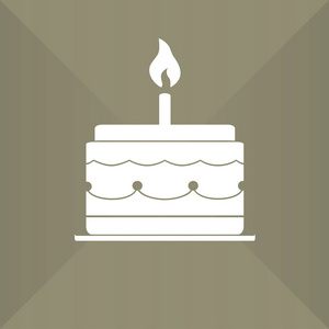 生日蛋糕 web 图标