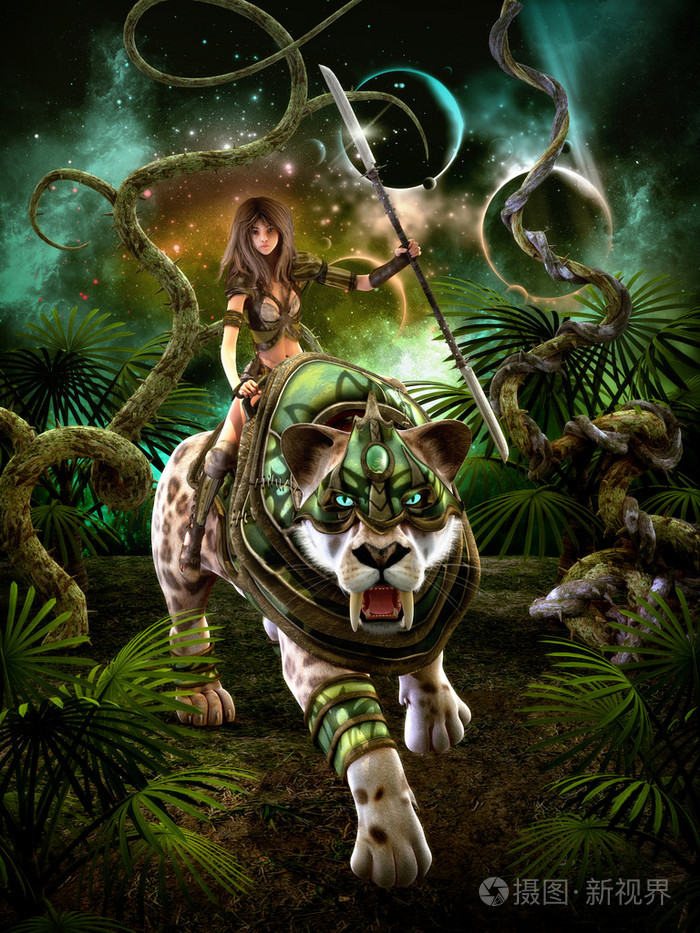 在狩猎3dcg