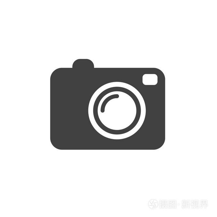 象形文的相机剪影