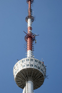片段的第比利斯电视塔上装载 Mtatsminda