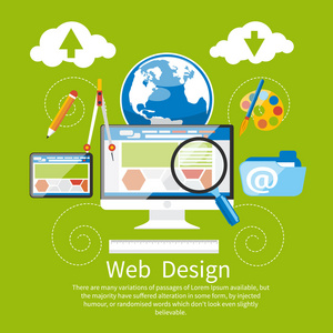 网页设计。程序的设计和体系结构