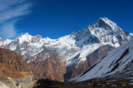 Machhapuchchhre 山鱼尾巴在英语中是一座山