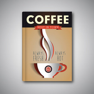 咖啡海报模板图片