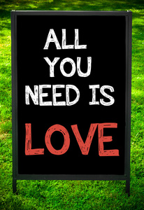 所有你需要的是爱