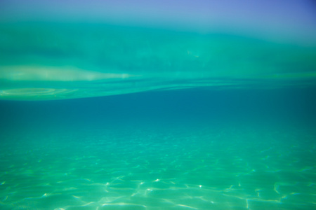 水下海面背景