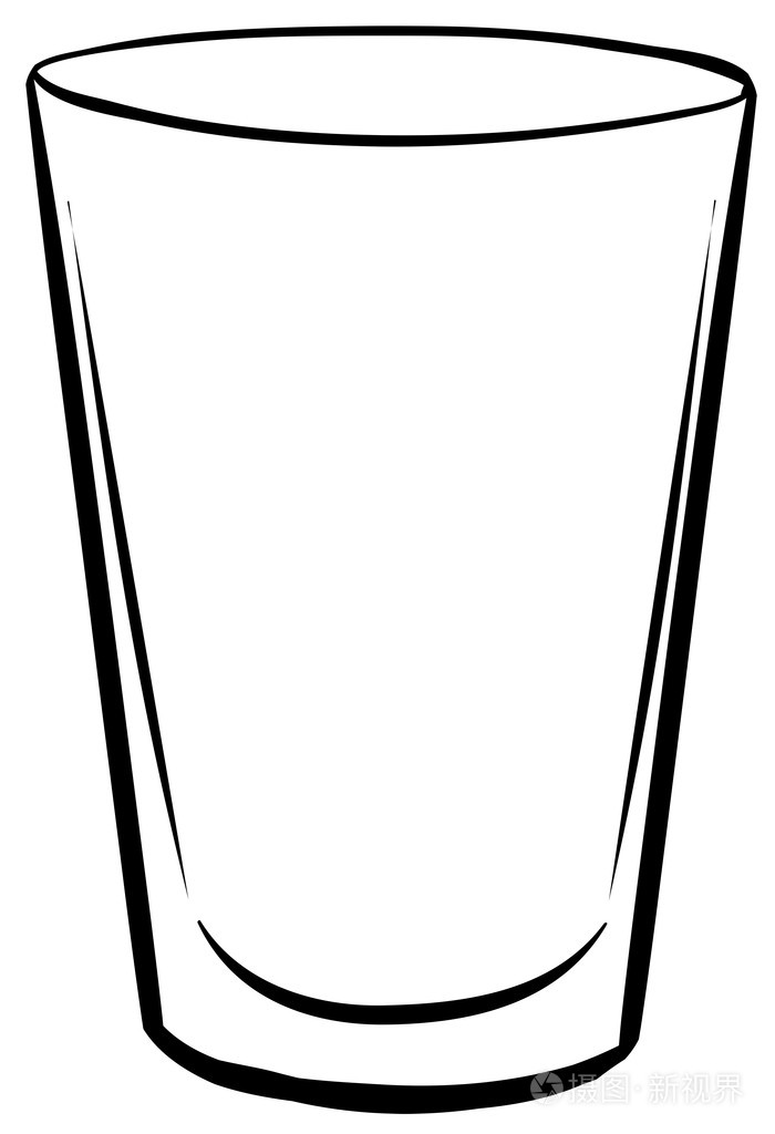 杯水插画-正版商用图片1izb8u-摄图新视界