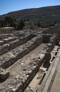 Knoss，希腊克里特岛的考古发掘工作