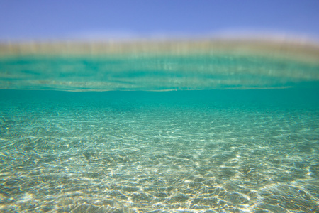 宁静的水下场景