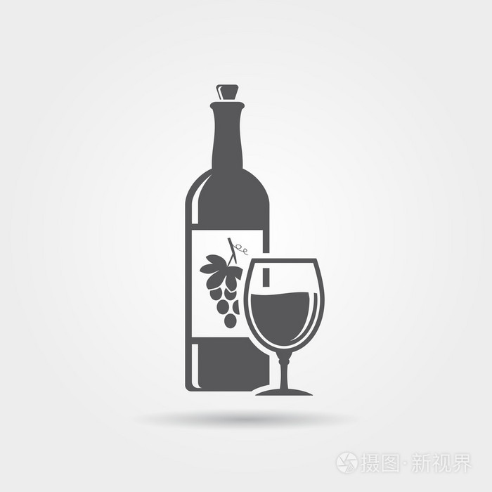 葡萄酒图标