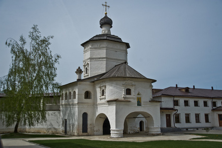 在俄罗斯古老修道院