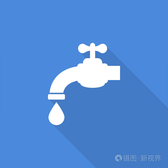 水龙头图标插画-正版商用图片1j29g9-摄图新视界
