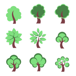 组的抽象树木