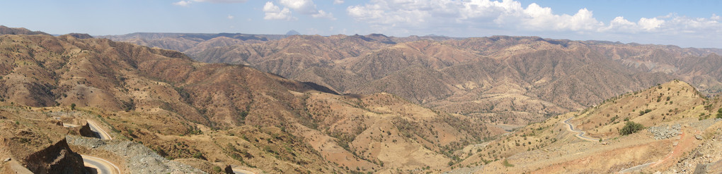景观，Axum，埃塞俄比亚，非洲