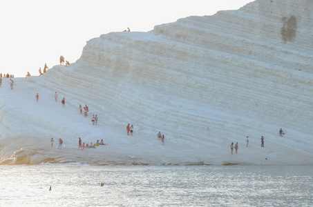 Scala dei Turchi 土耳其楼梯 西西里岛阿格里真托附近的白色悬崖