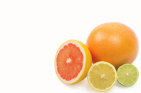 柑橘类水果的混合