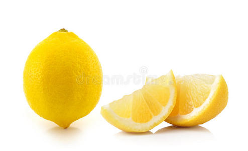 白底柠檬汁