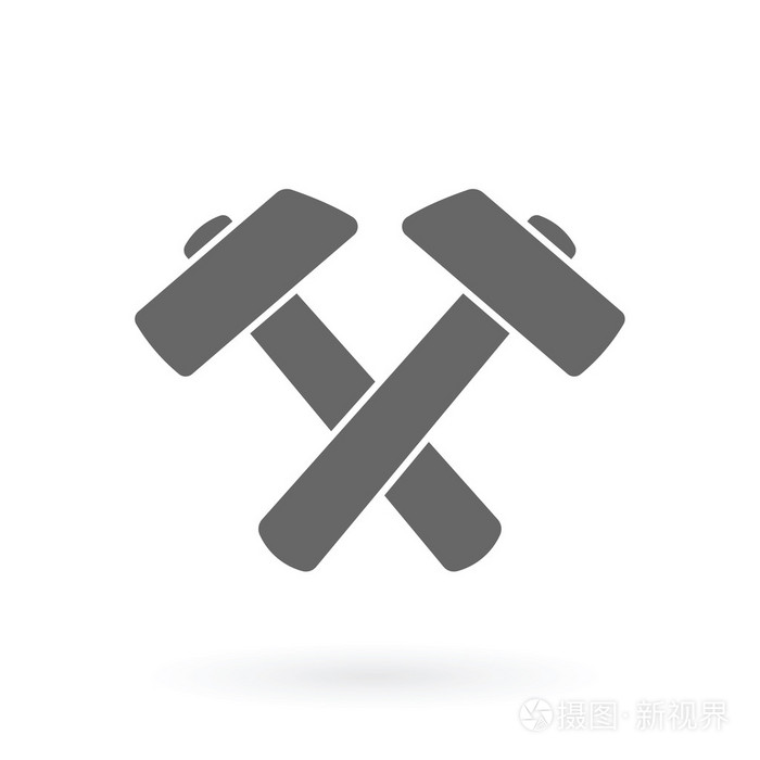 两个锤子图标