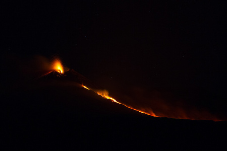 火山爆发